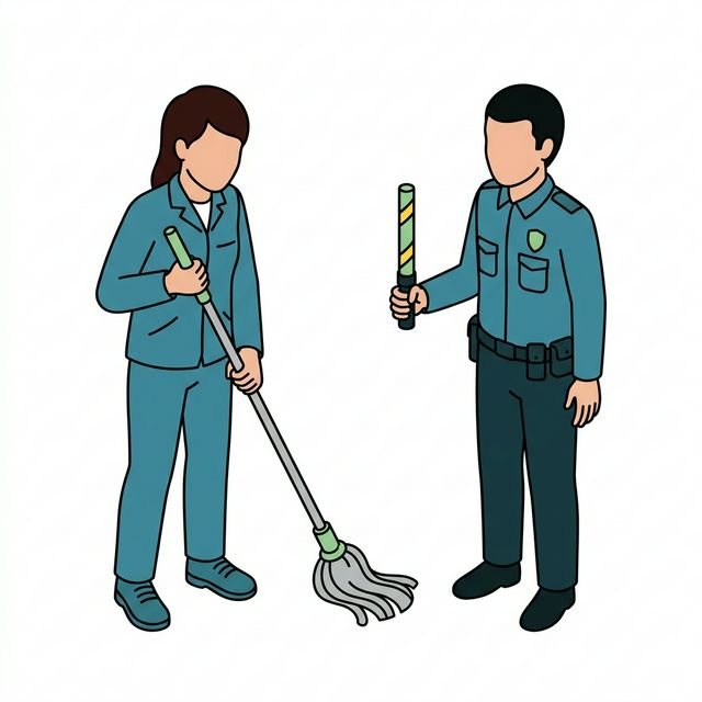警備・清掃系